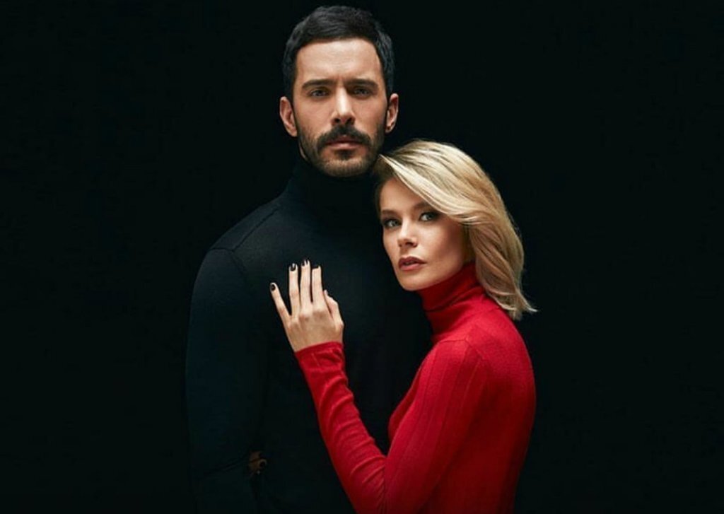 Бурджу Бириджик и Барыш Ардуч. Сериал "Ворон"/"Кузгун"