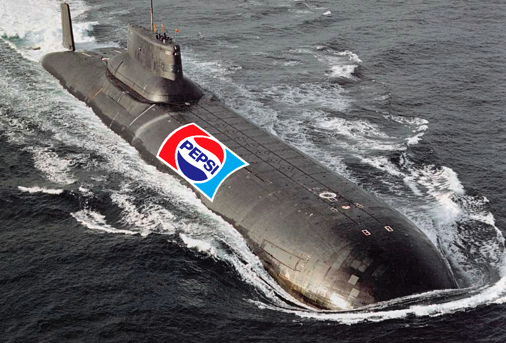 Каждая подводная лодка обошлась Pepsi в смешные $150 000
