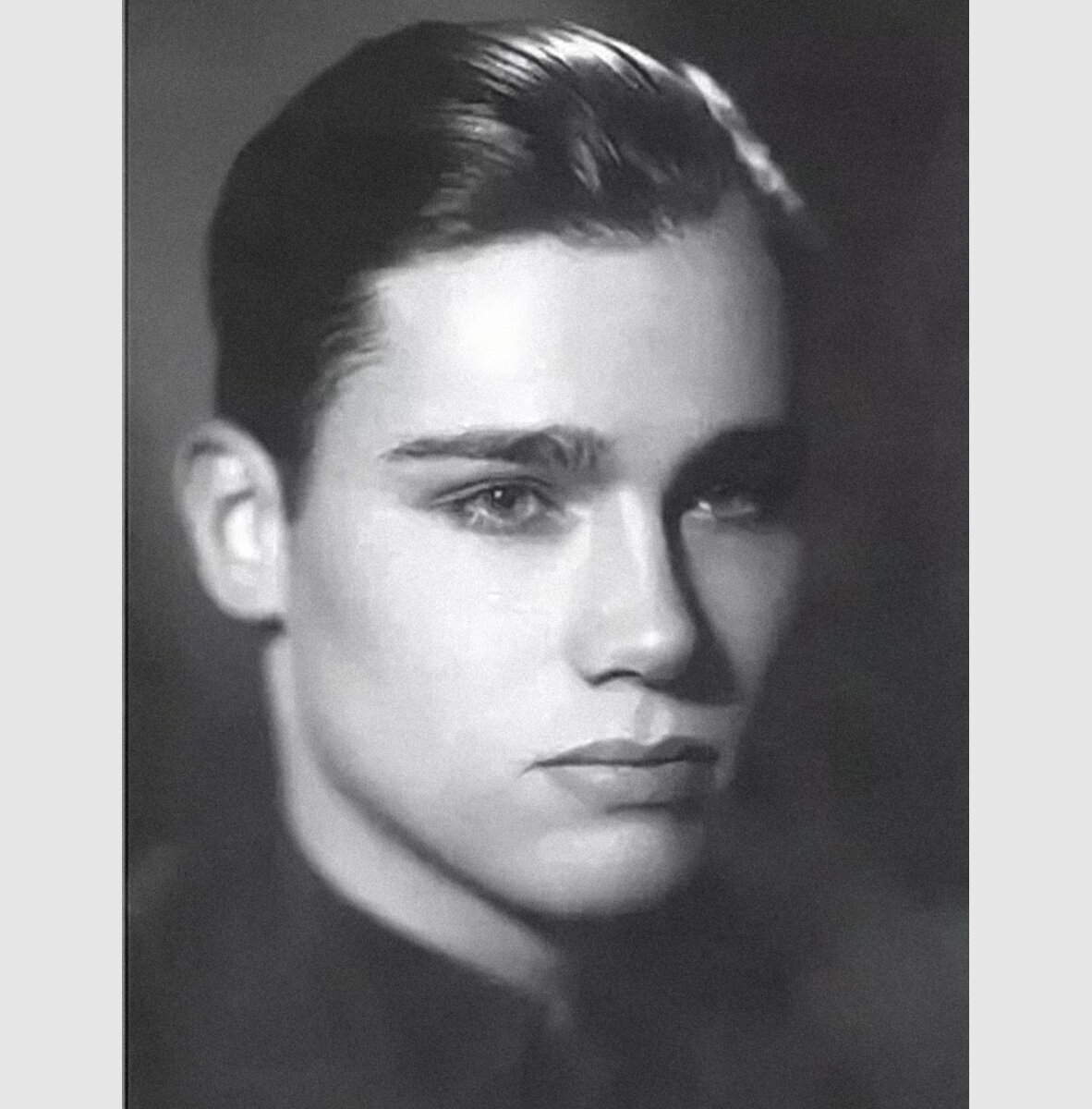 Владимир Познер в молодости.