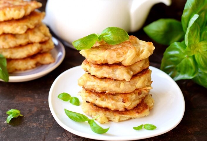 Драники из яблок