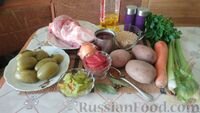  Пошаговый фото рецептРассольник с солёными зелёными помидорами