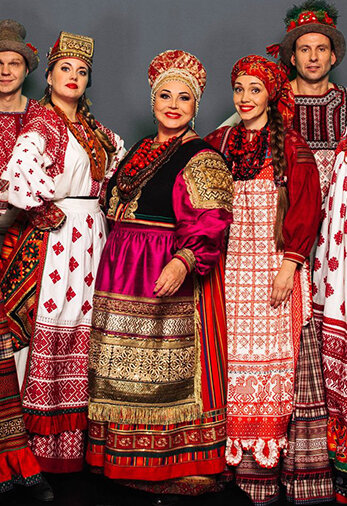 Русский народный костюм. Отличительные черты национального костюма ...