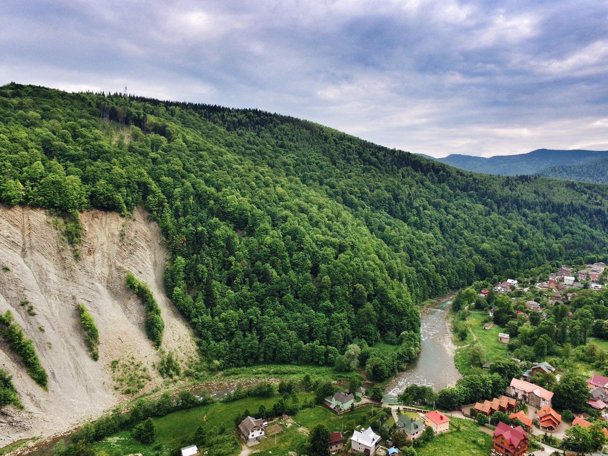 Горы Карпаты в Мукачево