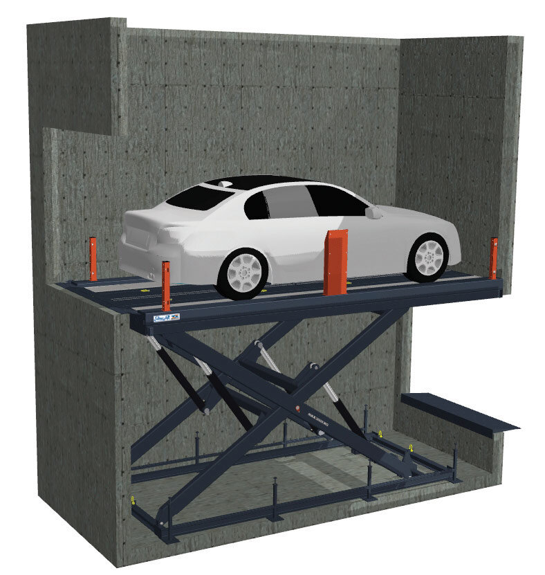 Автомобильный подъемный стол Edmolift