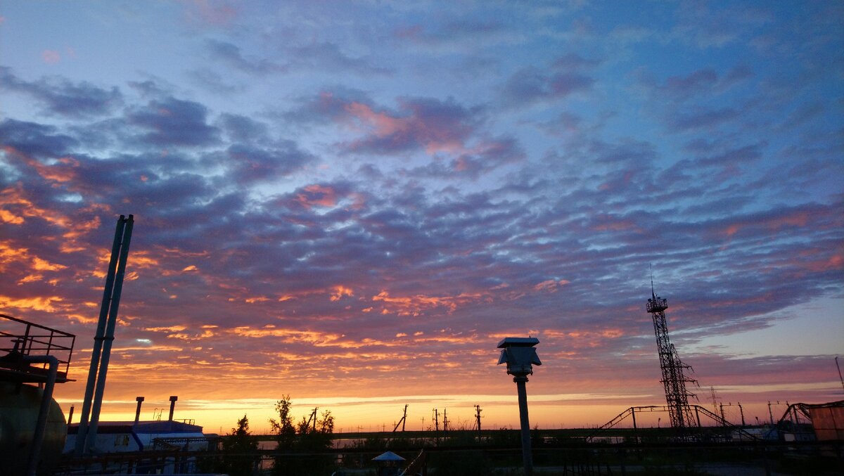 Вот так красиво можно работать на Ямале добывая стране нефть