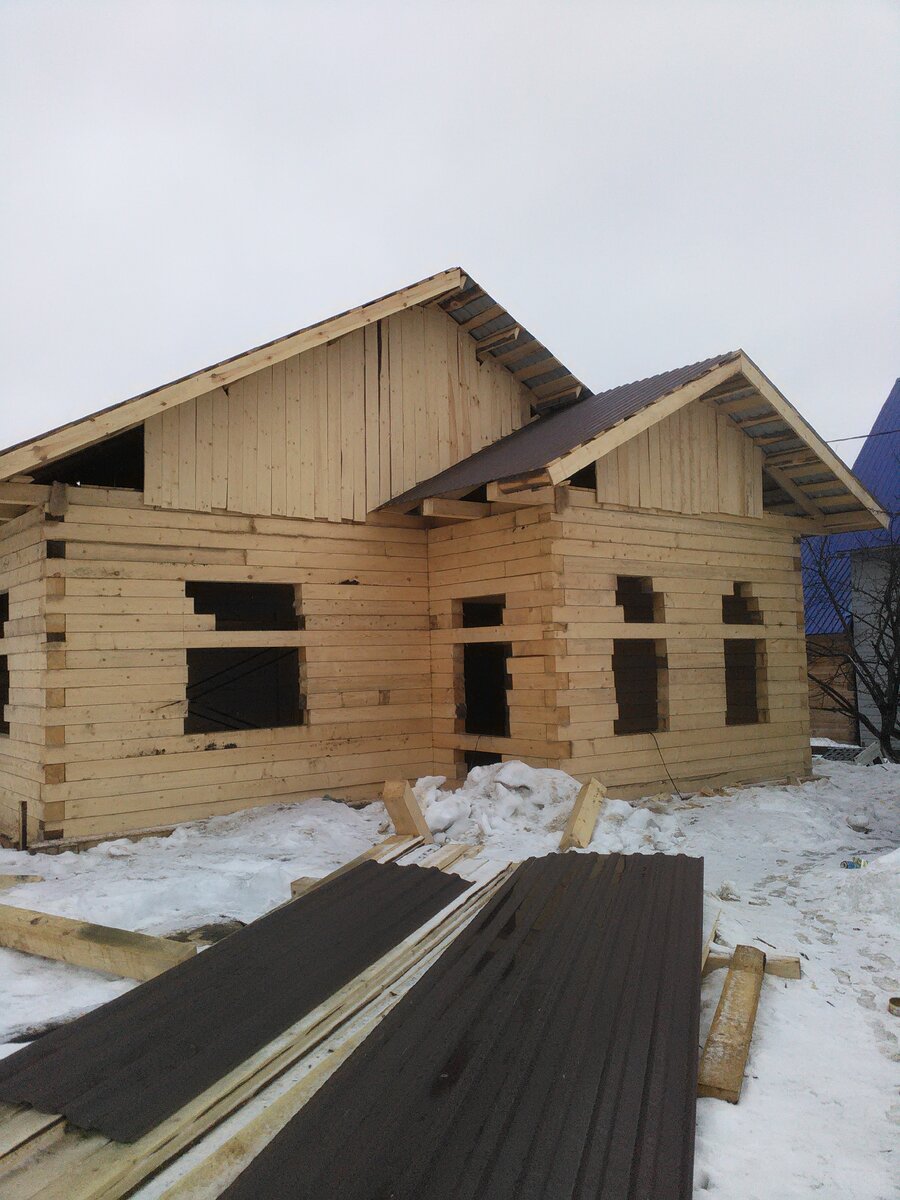 Крыша в первоначальном варианте.