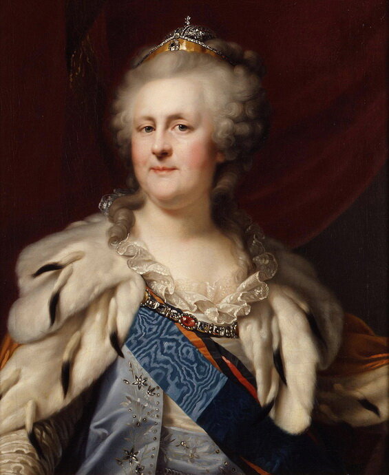  Екатерина II в последние годы жизни, 1793-1794г.