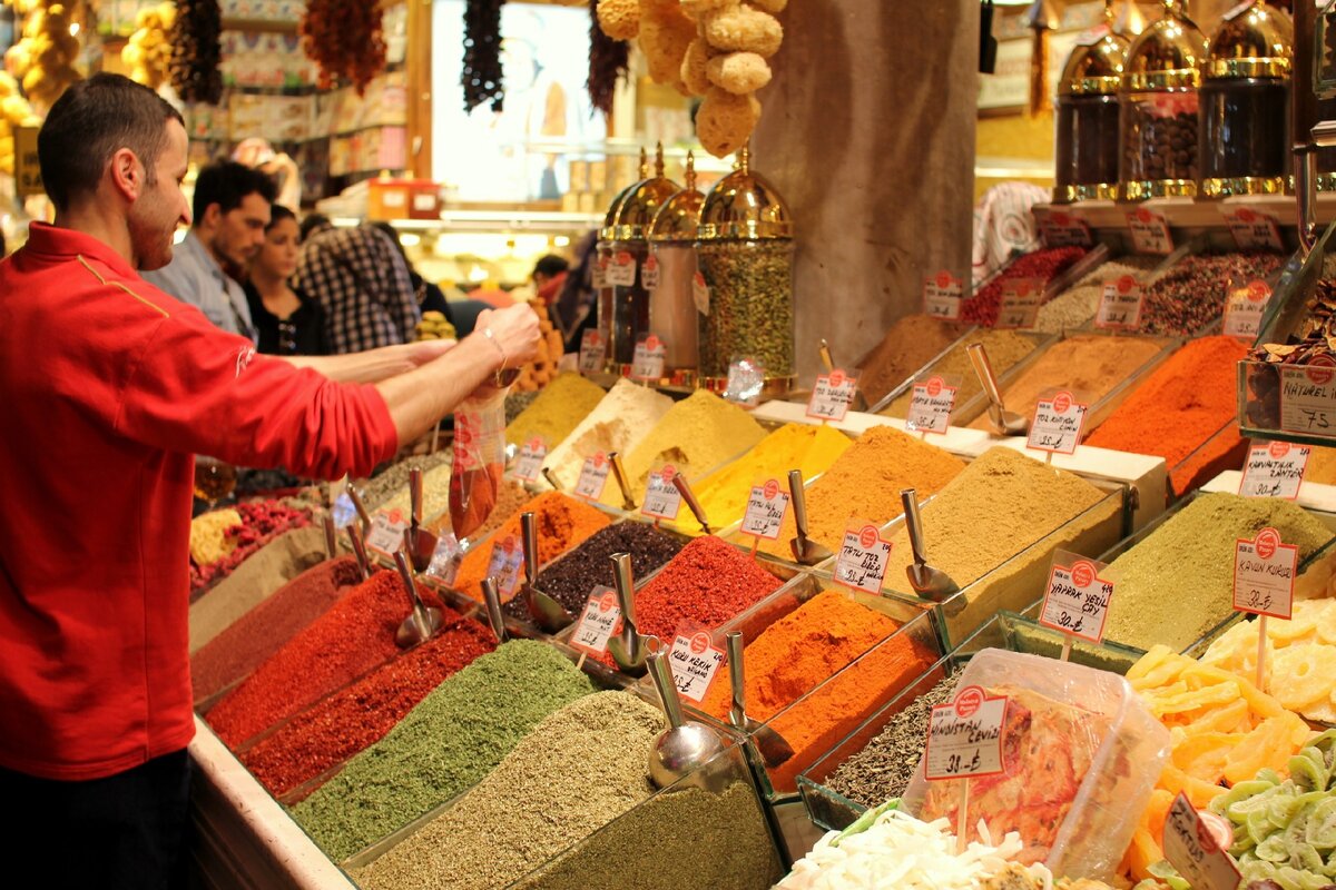 Красочные турецкие базары