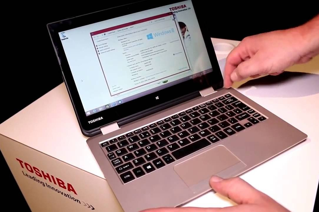 Ноутбук "Toshiba"