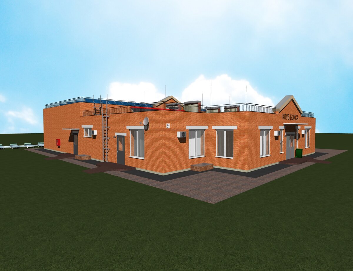 Проект боксерского клуба