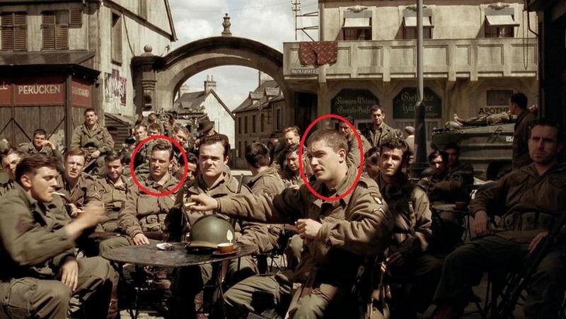 Майкл Фассбендер в сериале "Братья по оружию"