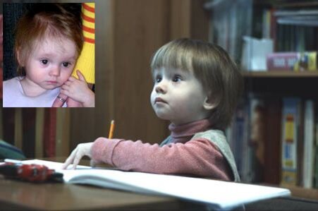 Любаша. В Доме ребенка. 2005 . . . . . . . . . . . . . . . . . . .«Художница». Спустя год.