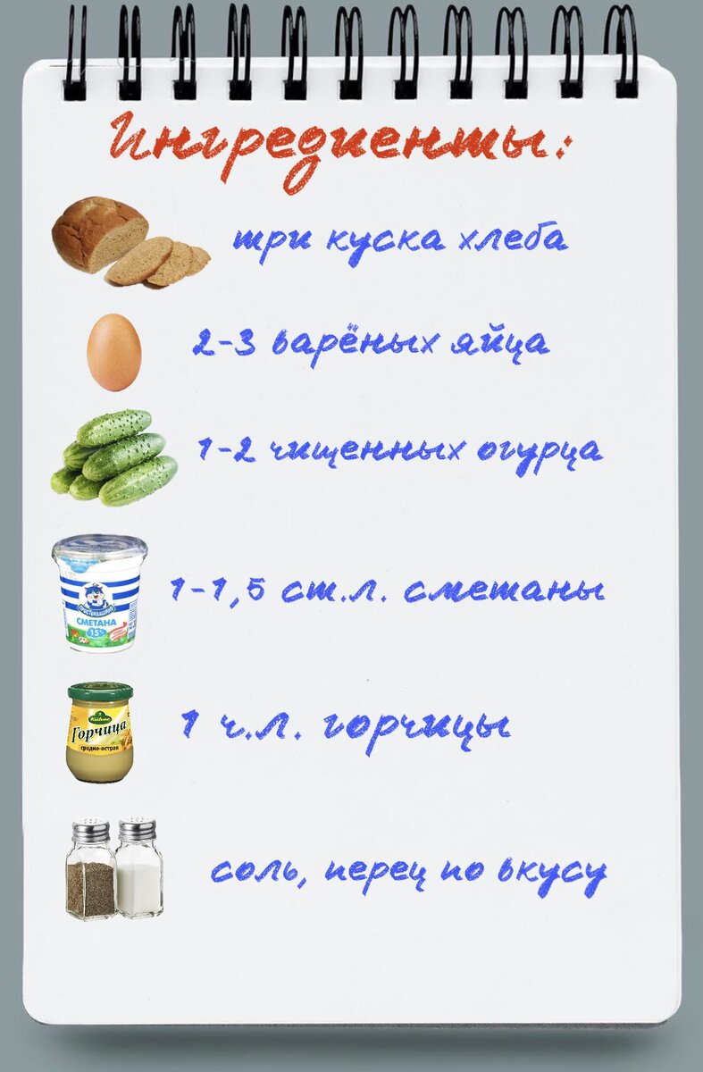 Ингредиенты (картинка by Victoria Finnel).