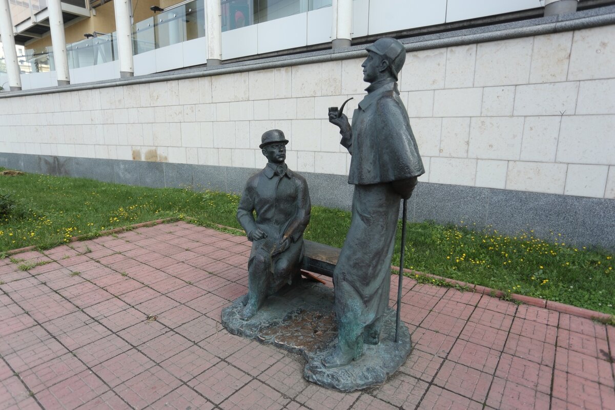 Шерлок Холмс и Доктор Ватсон, фото Дмитрий Соколов