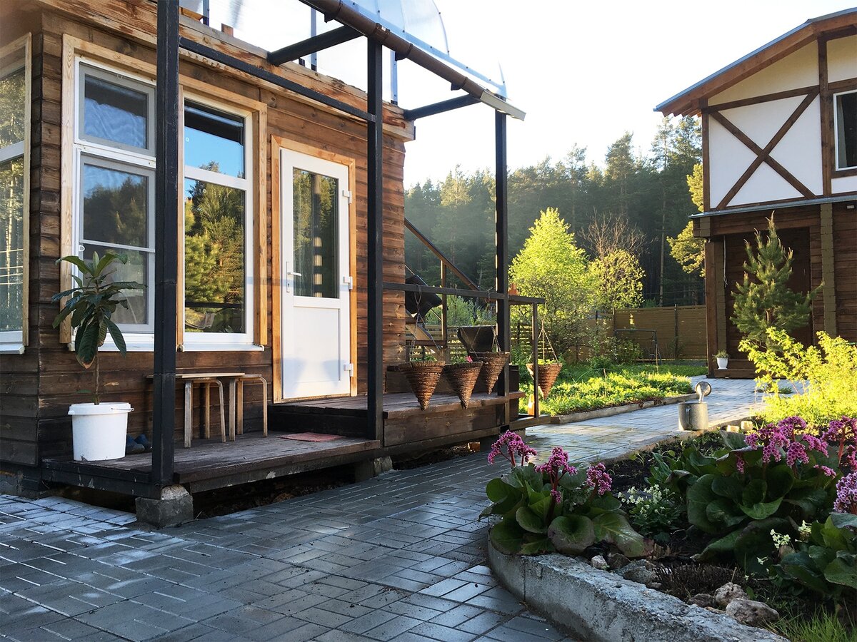 Фото автора. Дом в Сысерти вблизи Екатеринбурга.