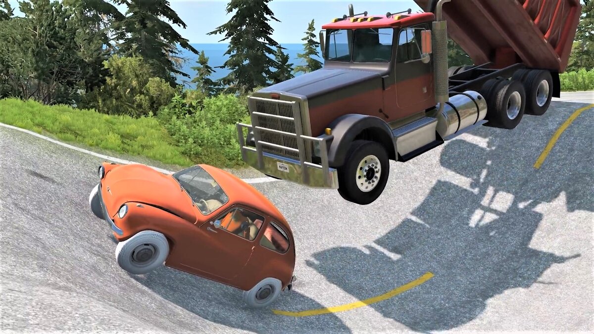 BeamNG.drive - Обзор Игры | BeamNG - Аварии и Разрушения | Дзен