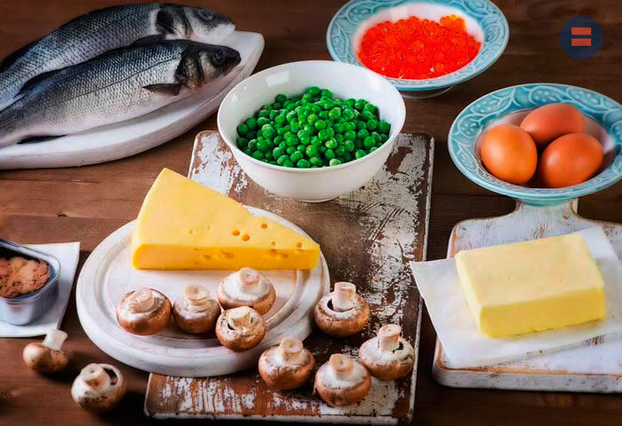 Продукты, в которых есть витамин D