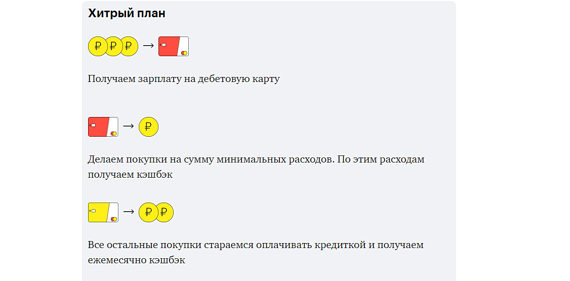 Фрагмент одного из уроков. В нем авторы делятся хитрым планом заработка на банках