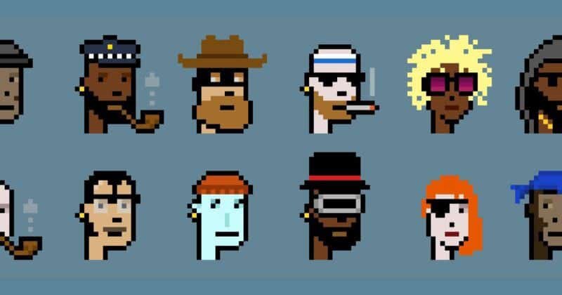 Создатели CryptoPunks вдохновлялись английской панк-культурой. Источник изображения: cryptopumpnews.com