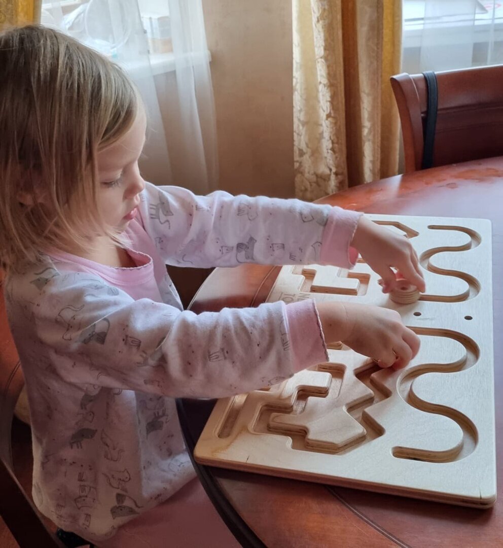 Межполушарный лабиринт "Дорожки" от Нейротойс