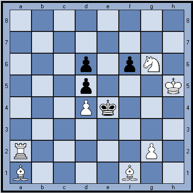 Белые начинают и ставят мат в 3 хода.