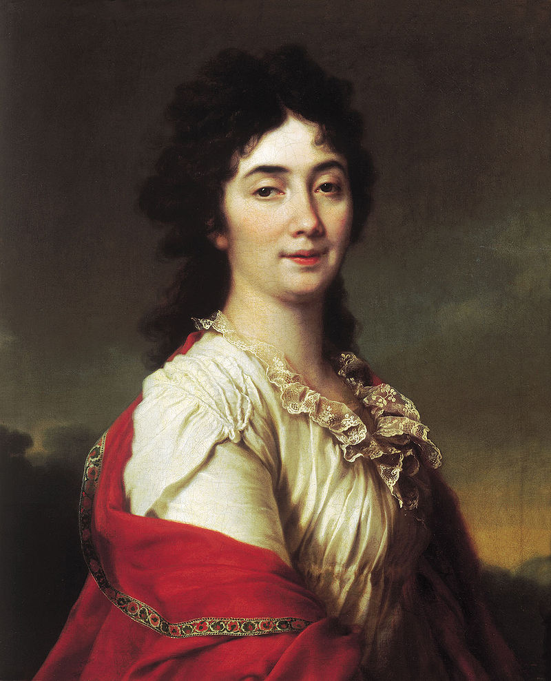 Анна Степановна на портрете Левицкого