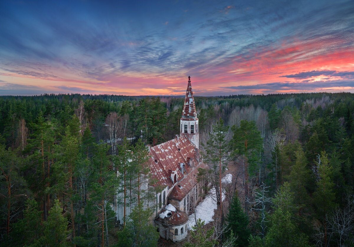 Поселок Лумиваара Карелия