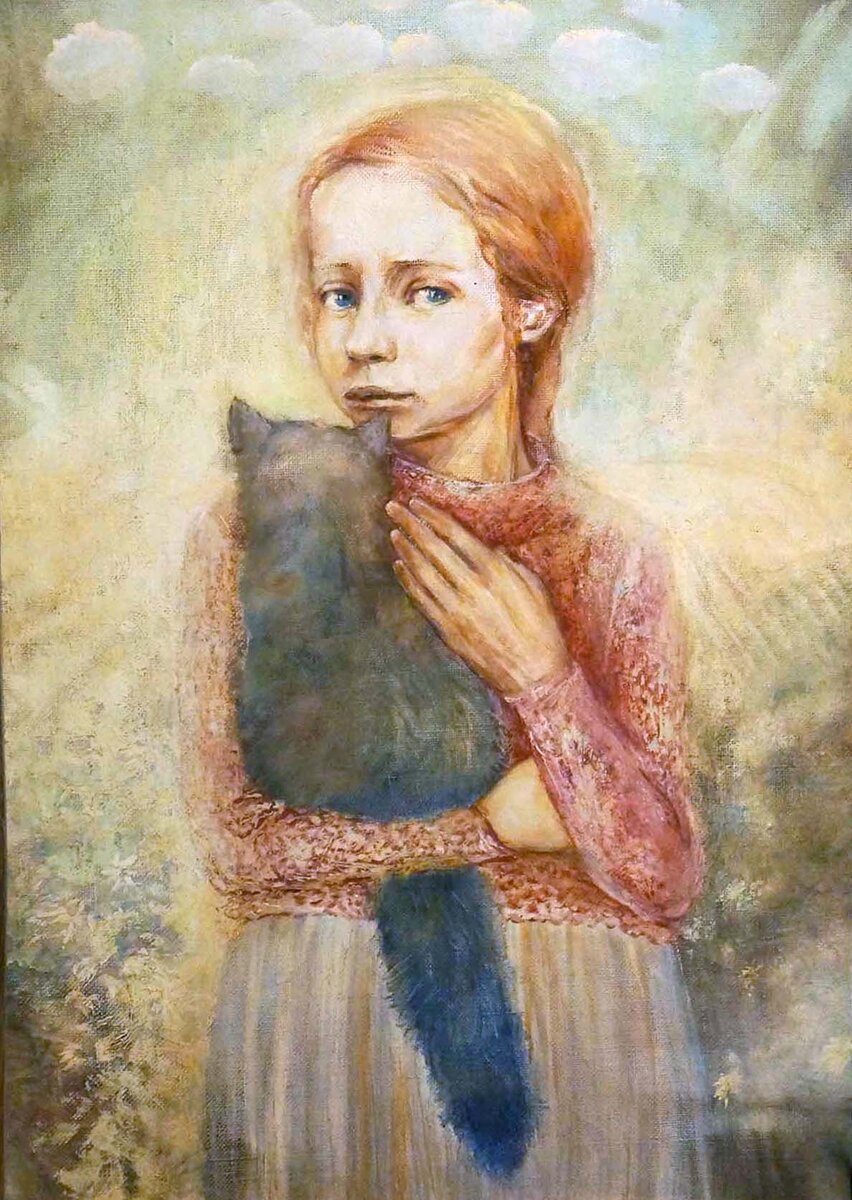 Чупрякова Лидия "Маленькая Женя" 70х50 хм 1995 г
#Чупрякова Лидия
#евгенийройзман
#выбралдорогунесворачивай 
#евгенийройзман
#выбралдорогунесворачивай Чупрякова Лидия Эриковна родилась в 1959 году в г.