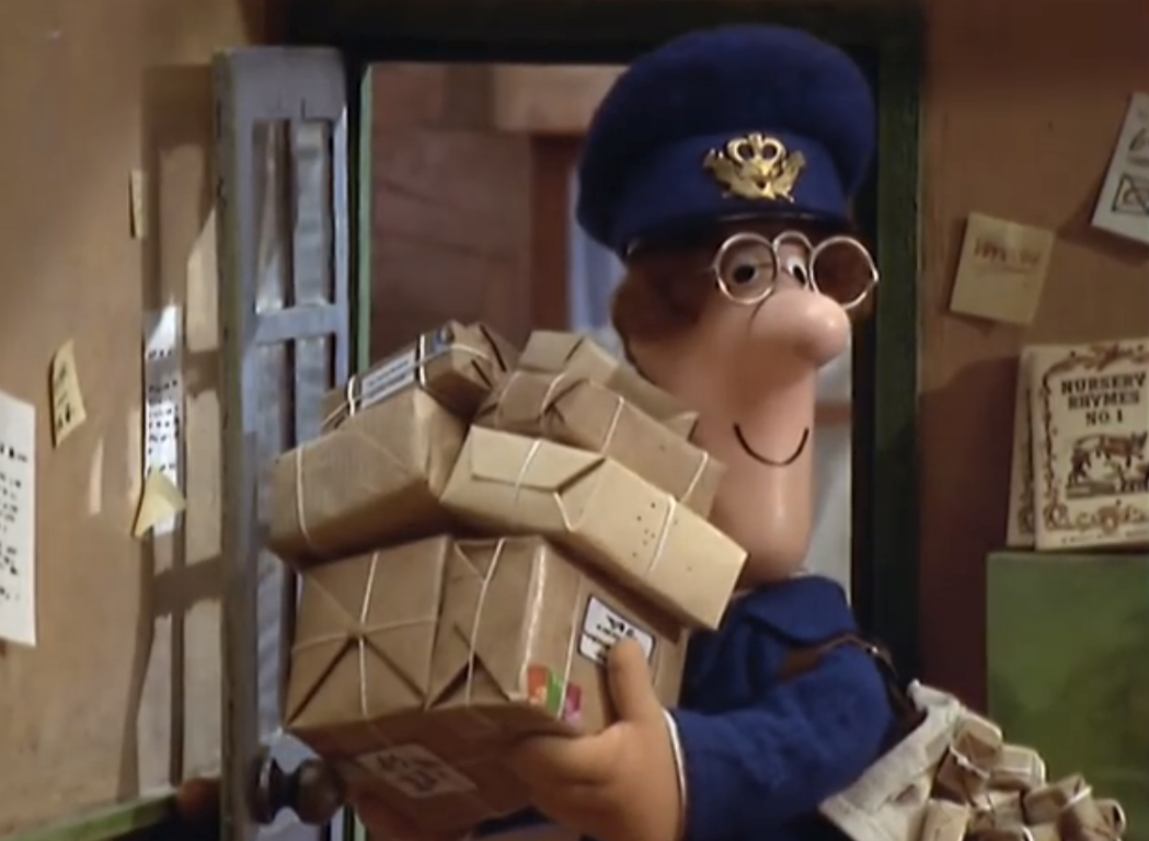 Почтальон из пиццерии 9. Французский почтальон прикол. Postman Pat Special delivery service. Postman Pat meme. Почтальон и вещи фото мультяшные\.