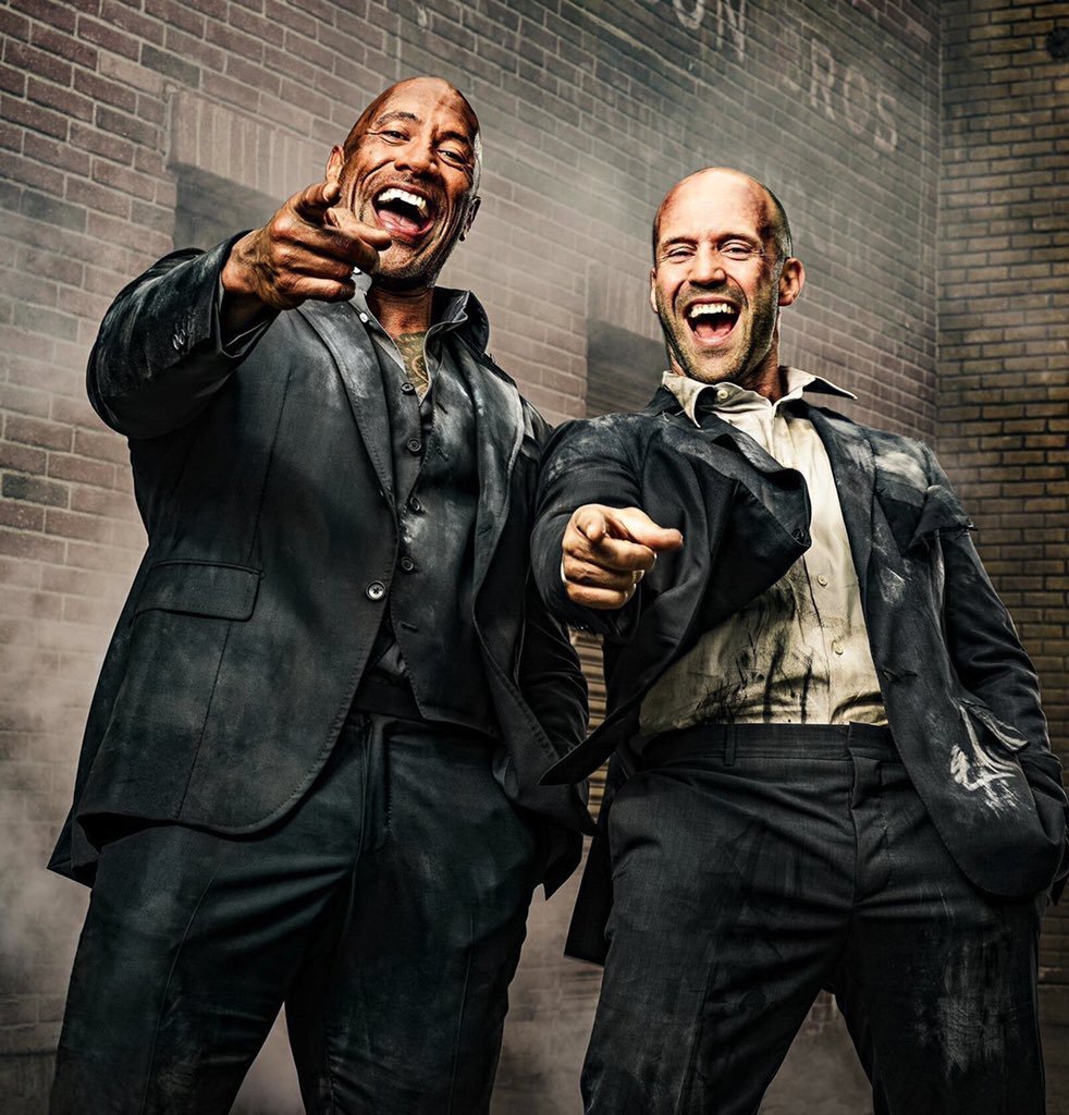 Промопостер фильма "Хоббс и Шоу"