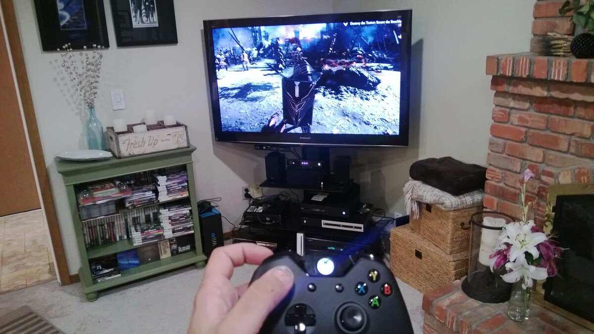 Да, на фото XBOX, простите за нестыковочку ;)