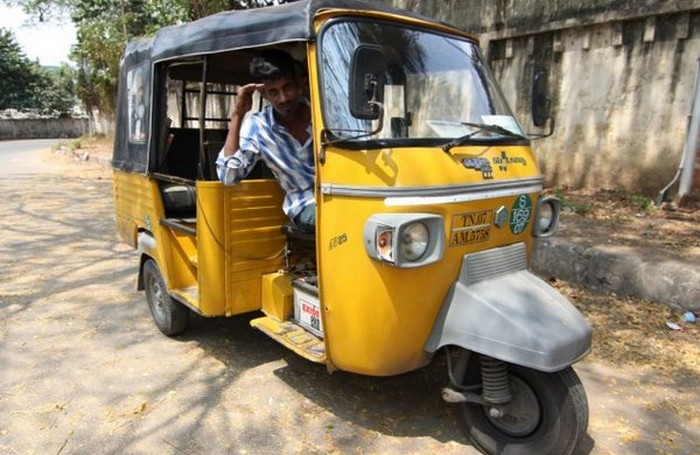 Такси в Индии. Фото из открытого источника