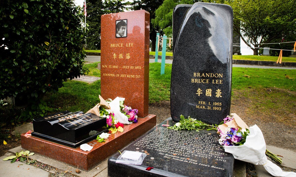 Grave Bruce Lee