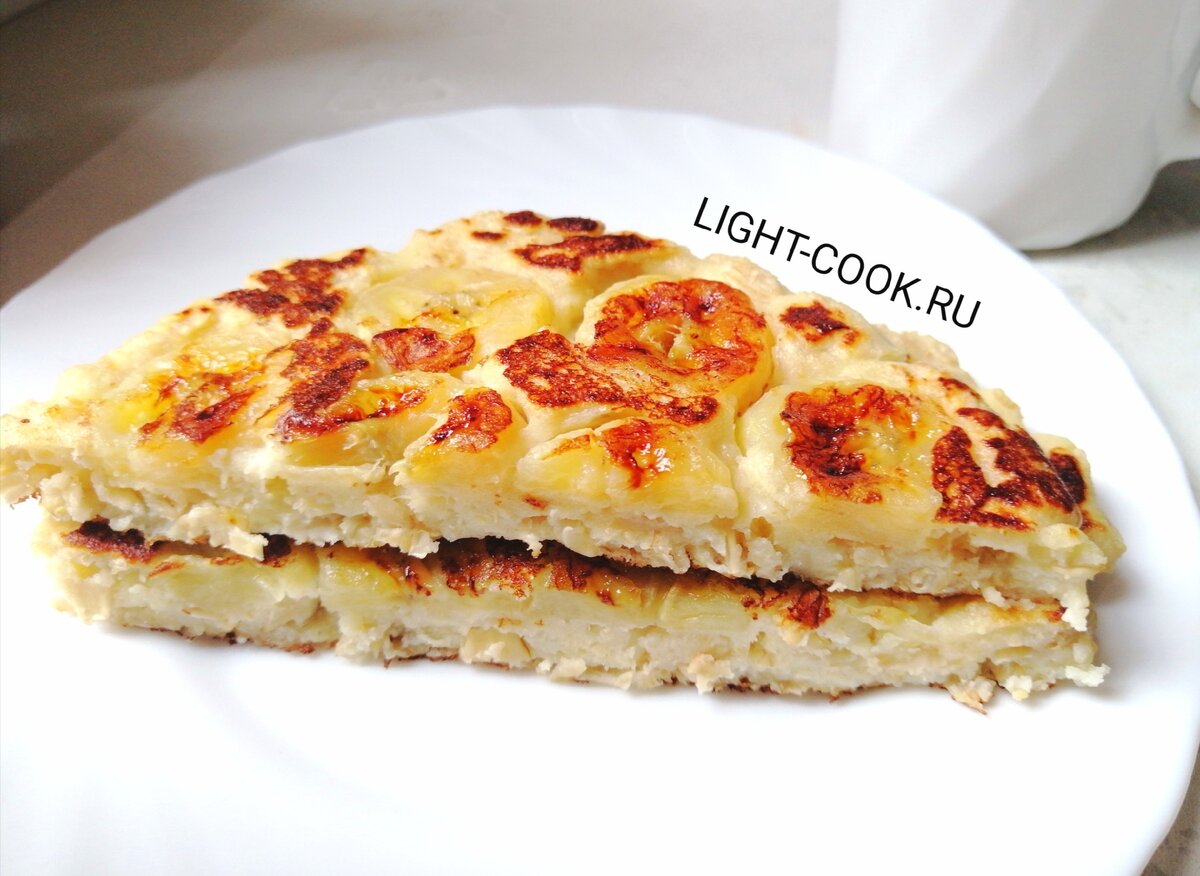 Банановая лепешка с овсянкой | Light-cook | Дзен