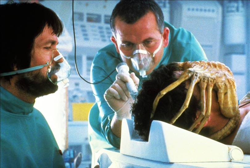 Иллюстрация из фильма Ридли Скотта "Чужой"