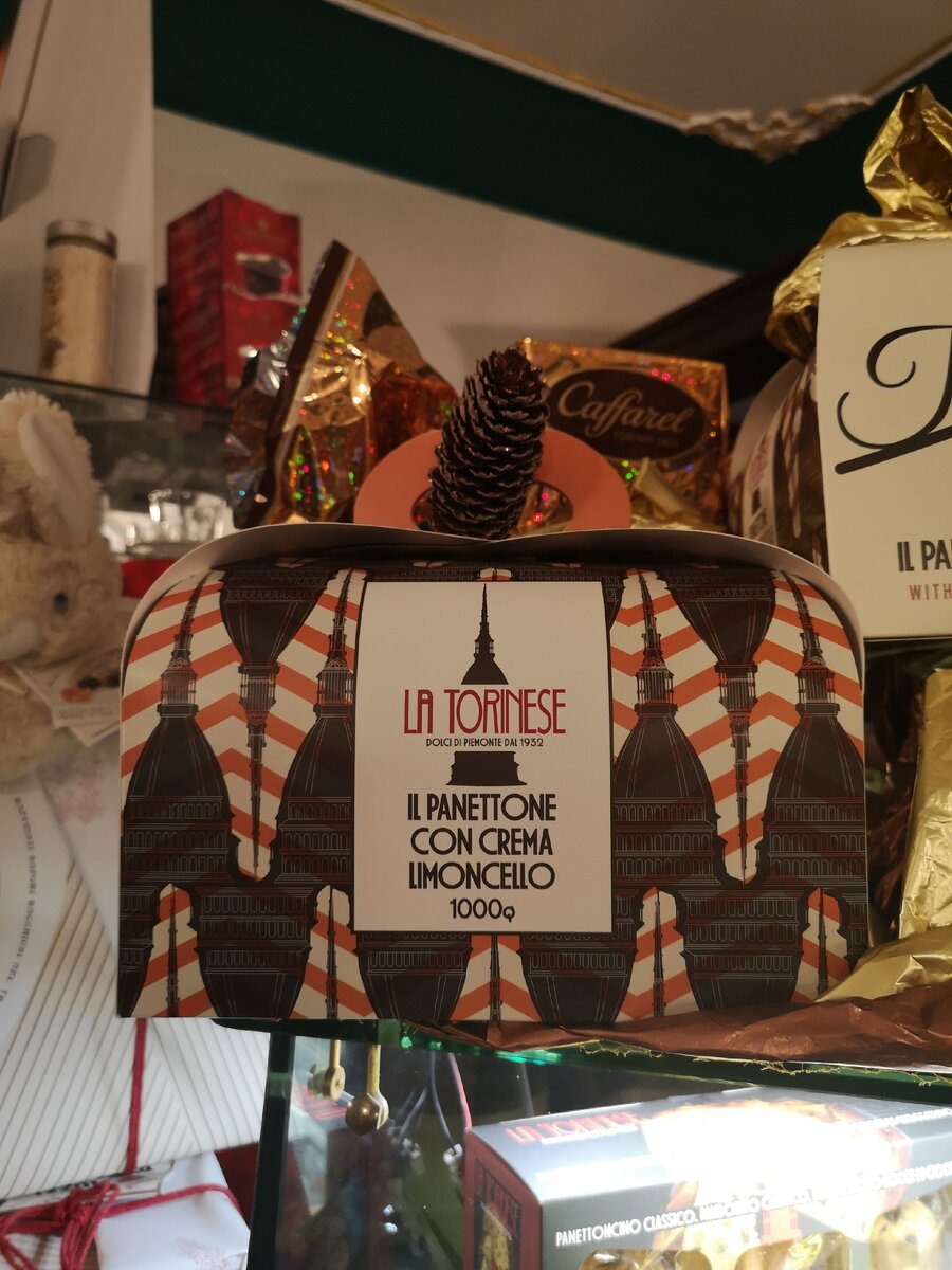 Панеттоне с кремом Лимончелло