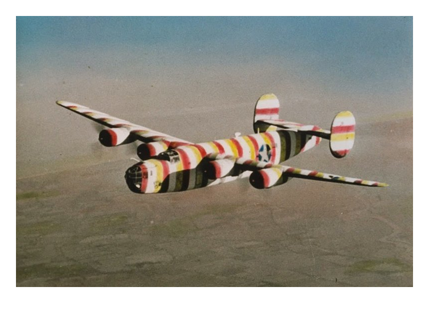 B-24, использующийся в качестве самолета-сборщика