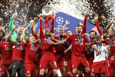     " Ливерпуль"-чемпион ЛЧ 2018-                         2019                                                                     (Фото из сети интернета)