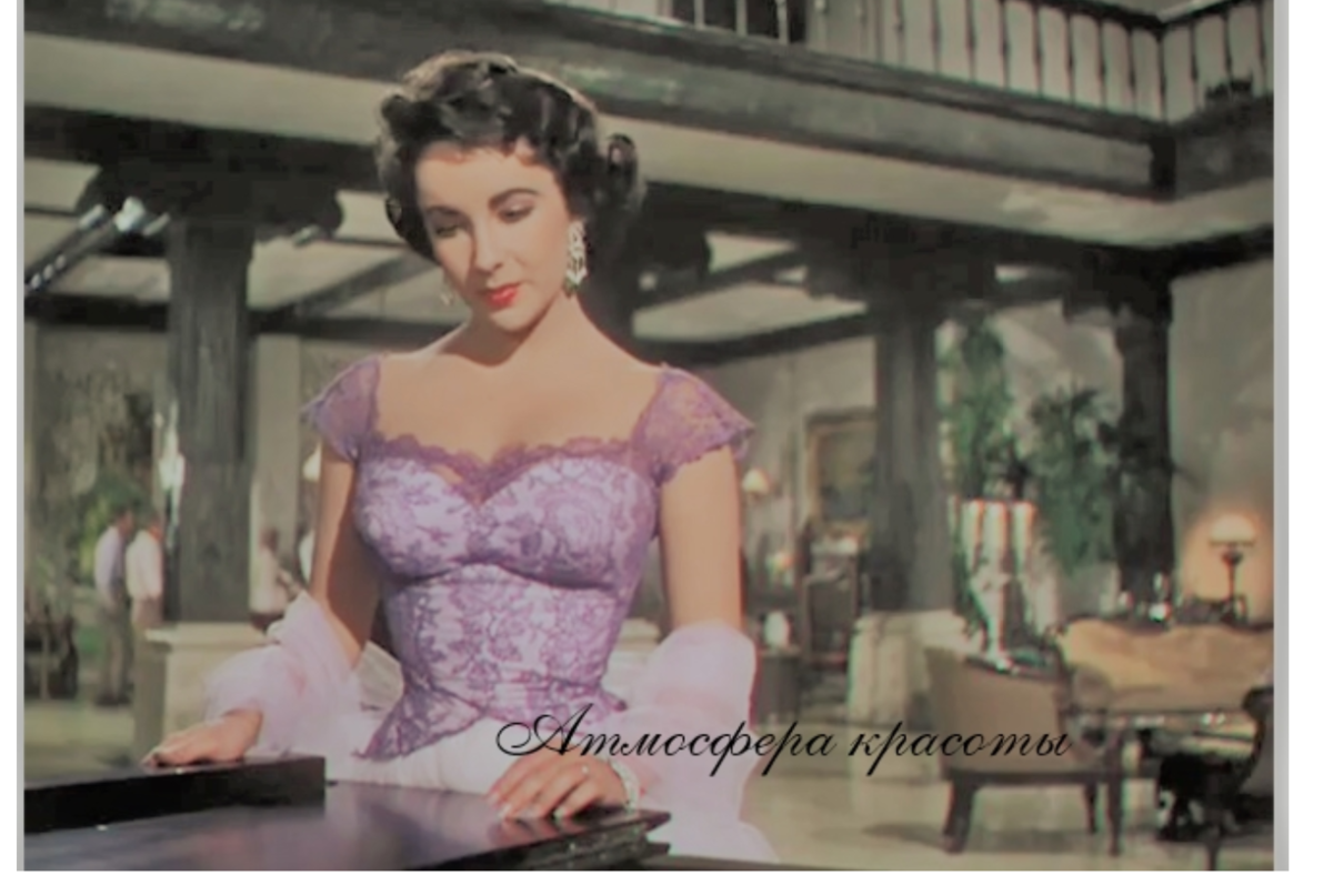 Элизабет Тейлор в превосходном к/ф " Слоновья тропа". Здесь и далее кадры из фильма и фото pinterest.com