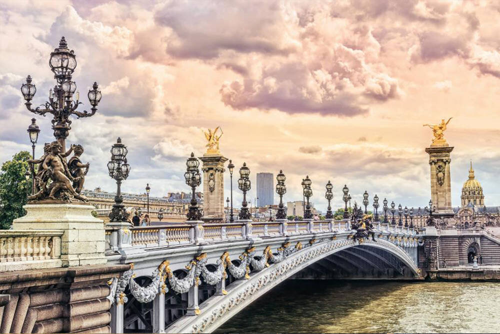 Paris санкт петербург. Александровский мост в Париже.