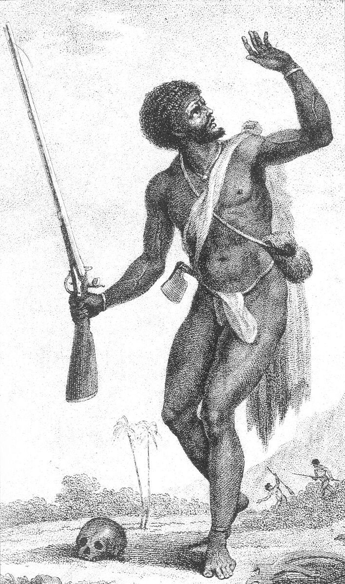 Суринамский беглый раб.