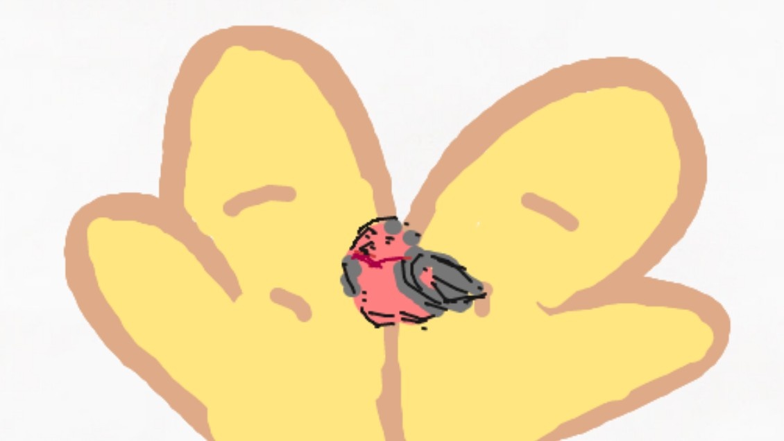 Он наклонился и взял Капочку в ладони.