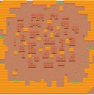 Эта карта (зеленые точки спавн в парном, серые точки в одиночном)