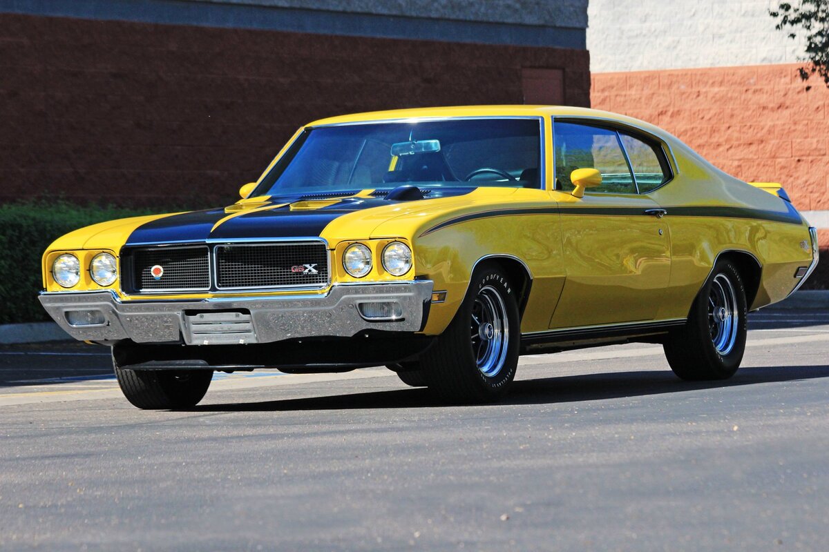 Машина сразу. Buick GSX 1970. 1970 Buick GSX Stage 1. 70 Buick GSX. Мускул кары Бьюик.