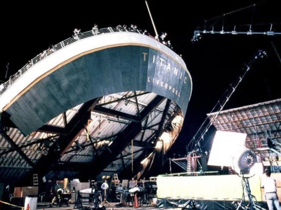 Декорации к фильму "Титаник"