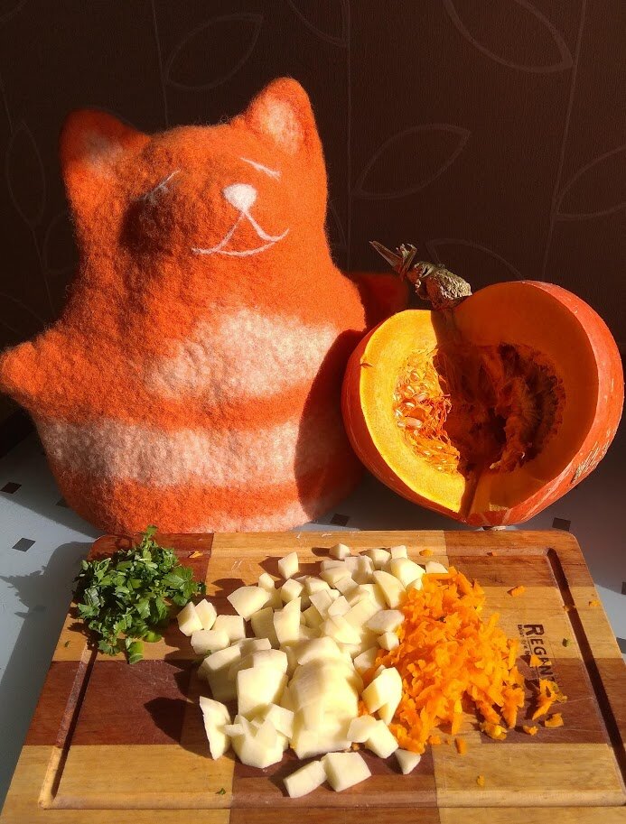 Главное - не болтать! Муж и тыква. Непростые взаимоотношения ...