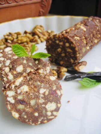 Сладкая колбаска по рецепту моей бабушки