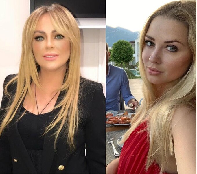 Справа Ольга Алдонина, Слева - покойница