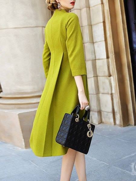 Платье трапеция вид сзади