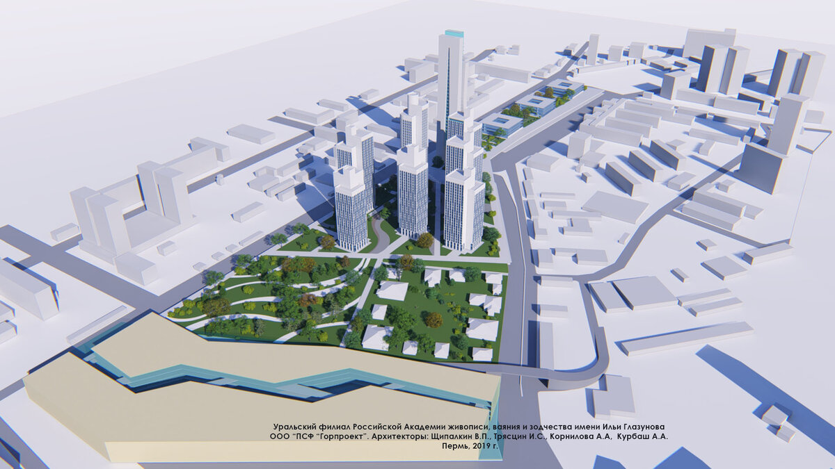 Вместо автовокзала «Пермь-Сити»: инициативные архитекторы представили  концепцию застройки площадки возле ЦКР | МОЙ ГОРОД-ПЕРМЬ! | Дзен